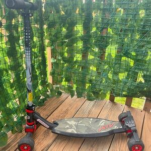 Black and Red Toy Car with Vivid Design